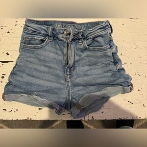 American Eagle Outfitters Light Blue Jean Shorts